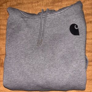 Carhartt Heather Gray Pullover Hoodie